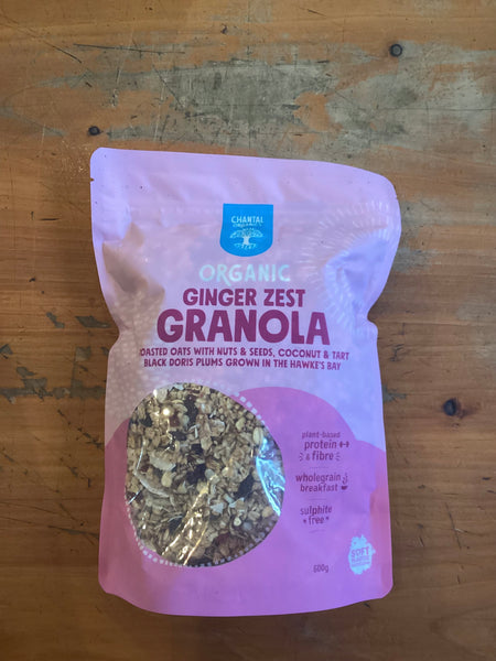 Ginger Zest Granola